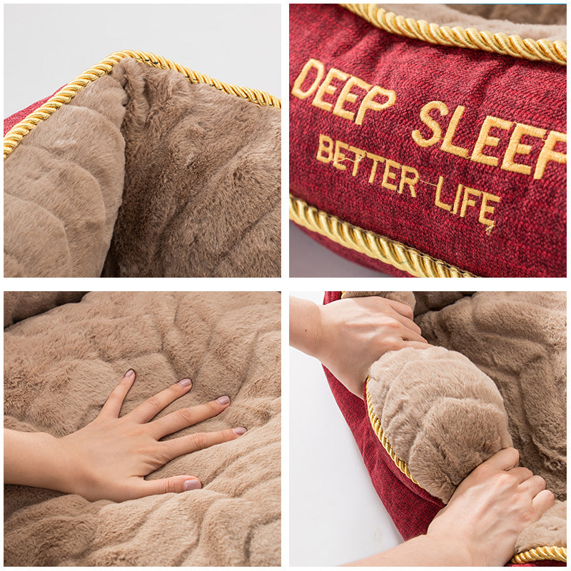 Komfortables und praktisches Haustierbett